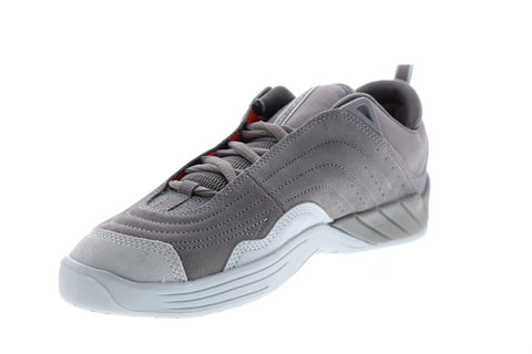 DC Williams Slim S ADYS100573-CHR Mens Gray Skate Inspired Sneakers Shoes