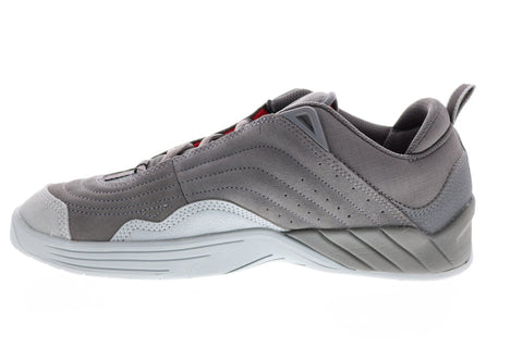 DC Williams Slim S ADYS100573-CHR Mens Gray Skate Inspired Sneakers Shoes
