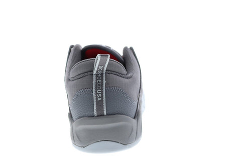 DC Williams Slim S ADYS100573-CHR Mens Gray Skate Inspired Sneakers Shoes