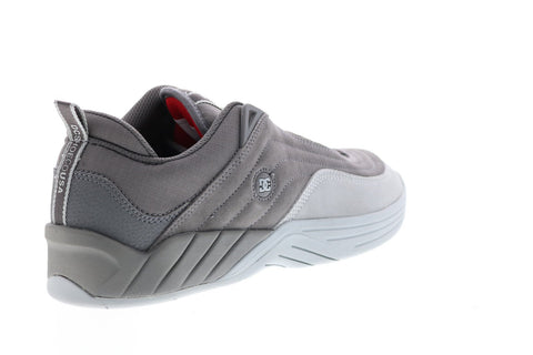 DC Williams Slim S ADYS100573-CHR Mens Gray Skate Inspired Sneakers Shoes