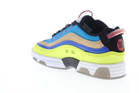 DC Legacy OG X X-Large ADYS100586 Mens Yellow Leather Lace Up Sneakers Shoes