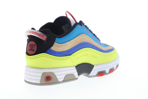 DC Legacy OG X X-Large ADYS100586 Mens Yellow Leather Lace Up Sneakers Shoes
