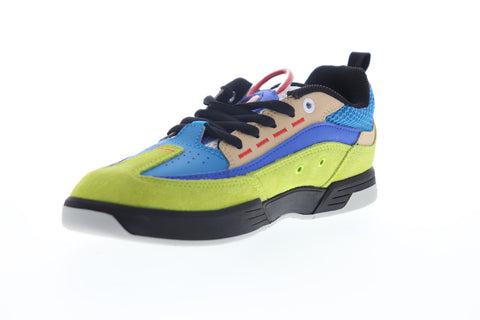 DC Legacy 98 Slim X X-Large Mens Yellow Blue Lifestyle Sneakers Shoes