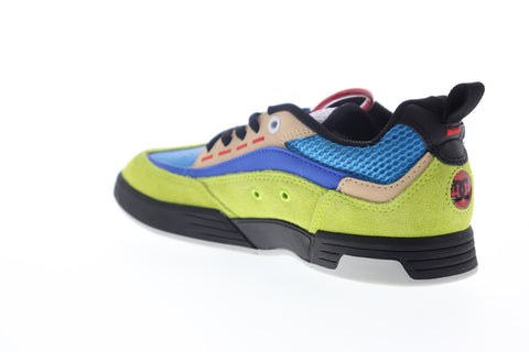 DC Legacy 98 Slim X X-Large Mens Yellow Blue Lifestyle Sneakers Shoes