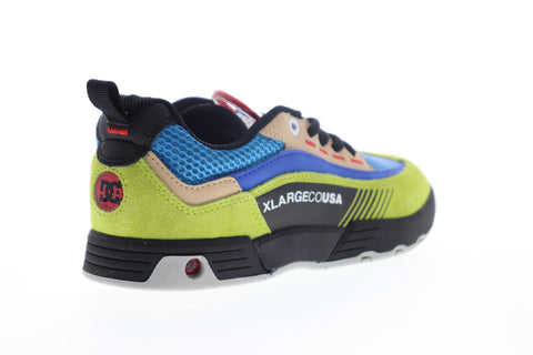 DC Legacy 98 Slim X X-Large Mens Yellow Blue Lifestyle Sneakers Shoes