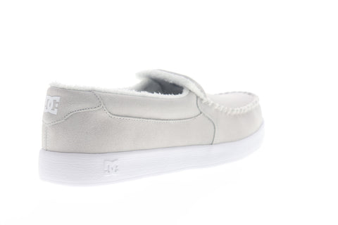 DC Villain 2 S Wes Kremer ADYS100598 Mens White Suede Skate Sneakers Shoes