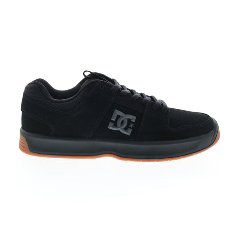 DC Lynx Zero ADYS100615-BGM Mens Black Nubuck Skate Inspired Sneakers Shoes