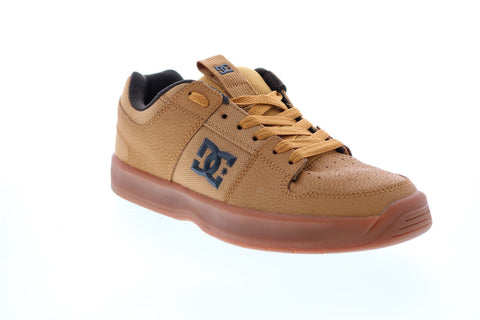 DC Lynx Zero ADYS100615 Mens Brown Synthetic Skate Inspired Sneakers Shoes