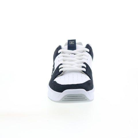 DC Lynx Zero ADYS100615-DCL Mens White Leather Skate Inspired Sneakers Shoes