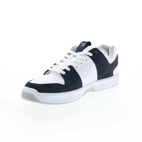 DC Lynx Zero ADYS100615-DCL Mens White Leather Skate Inspired Sneakers Shoes