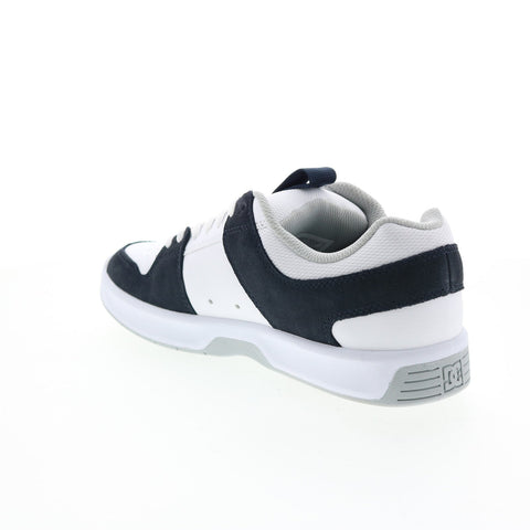 DC Lynx Zero ADYS100615-DCL Mens White Leather Skate Inspired Sneakers Shoes