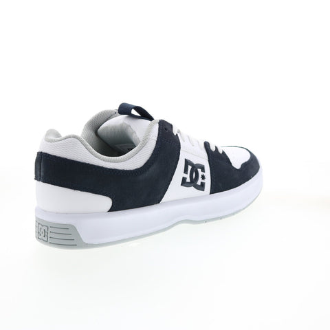 DC Lynx Zero ADYS100615-DCL Mens White Leather Skate Inspired Sneakers Shoes