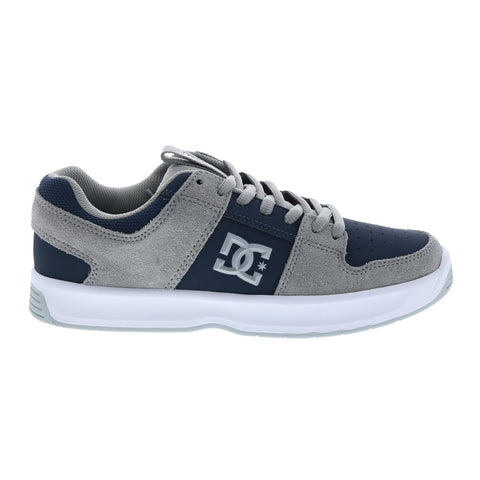 DC Lynx Zero ADYS100615-NGH Mens Blue Suede Skate Inspired Sneakers Shoes