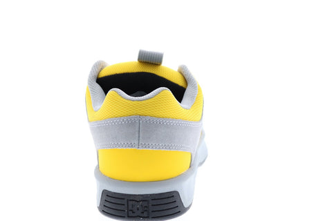DC Lynx Zero ADYS100615-GY1 Mens Yellow Suede Skate Inspired Sneakers Shoes