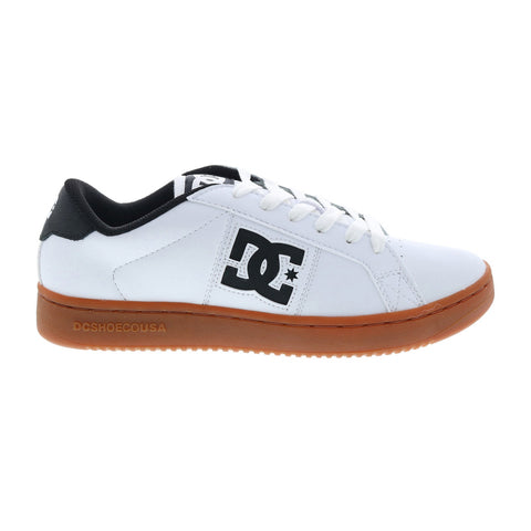 DC Striker ADYS100624-HWG Mens White Suede Skate Inspired  display picture 3