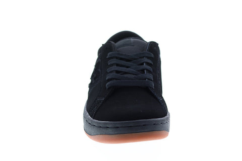DC Striker ADYS100624-KKG Mens Black Leather Skate Inspired Sneakers Shoes