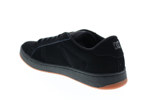 DC Striker ADYS100624-KKG Mens Black Leather Skate Inspired Sneakers Shoes