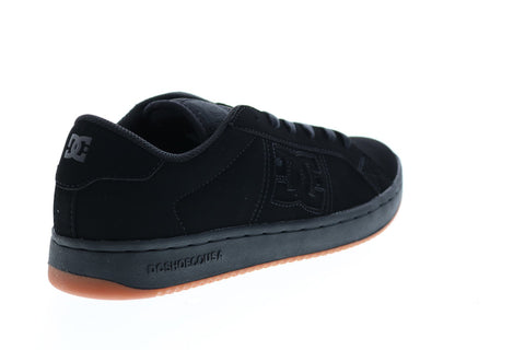 DC Striker ADYS100624-KKG Mens Black Leather Skate Inspired Sneakers Shoes