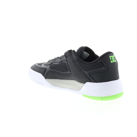 DC Metric ADYS100626-XKSG Mens Black Leather Skate Inspired Sneakers Shoes