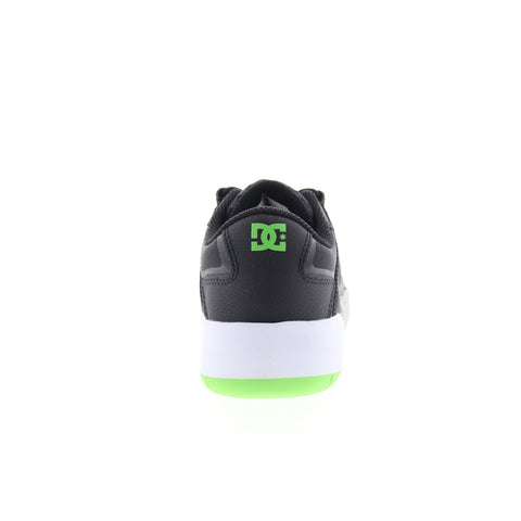 DC Metric ADYS100626-XKSG Mens Black Leather Skate Inspired Sneakers Shoes