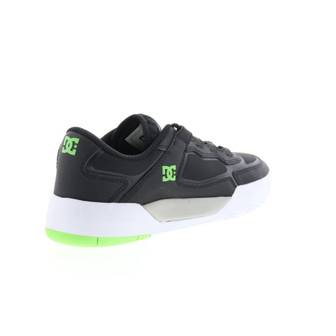 DC Metric ADYS100626-XKSG Mens Black Leather Skate Inspired Sneakers Shoes