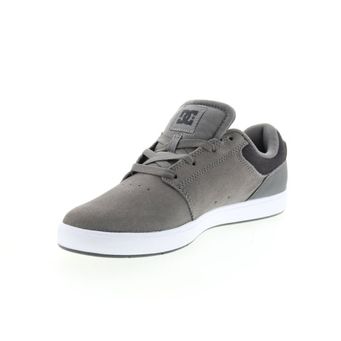 DC Crisis 2 ADYS100647-DGB Mens Gray Suede Skate Inspired Sneakers Shoes