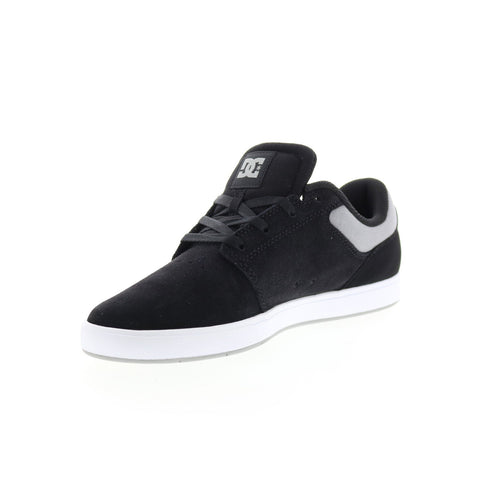 DC Crisis 2 ADYS100647-XKKS Mens Black Suede Skate Inspired Sneakers Shoes