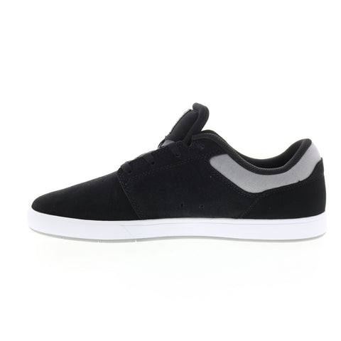 DC Crisis 2 ADYS100647-XKKS Mens Black Suede Skate Inspired Sneakers Shoes