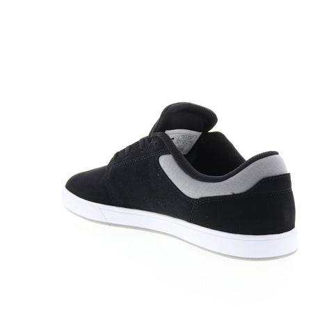 DC Crisis 2 ADYS100647-XKKS Mens Black Suede Skate Inspired Sneakers Shoes
