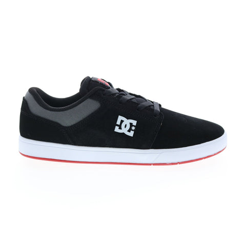 DC Crisis 2 ADYS100647-XKSR Mens Black Suede Skate Inspired Sneakers Shoes