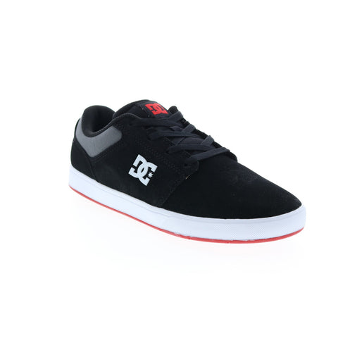 DC Crisis 2 ADYS100647-XKSR Mens Black Suede Skate Inspired Sneakers Shoes