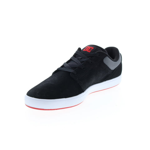DC Crisis 2 ADYS100647-XKSR Mens Black Suede Skate Inspired Sneakers Shoes