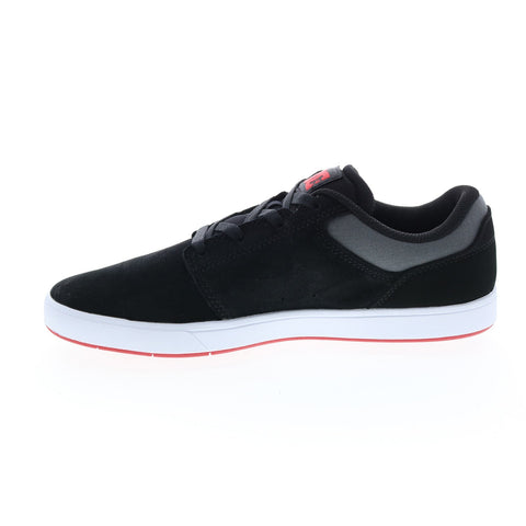 DC Crisis 2 ADYS100647-XKSR Mens Black Suede Skate Inspired Sneakers Shoes