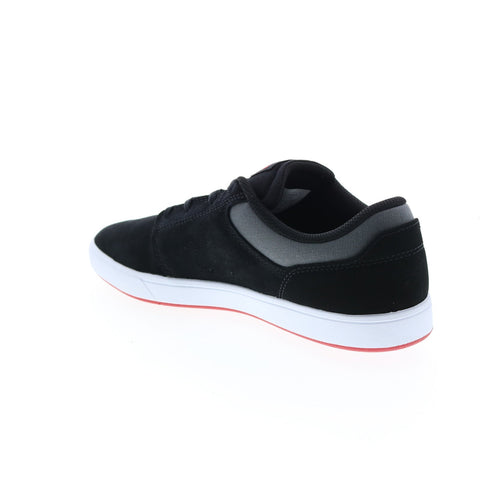 DC Crisis 2 ADYS100647-XKSR Mens Black Suede Skate Inspired Sneakers Shoes