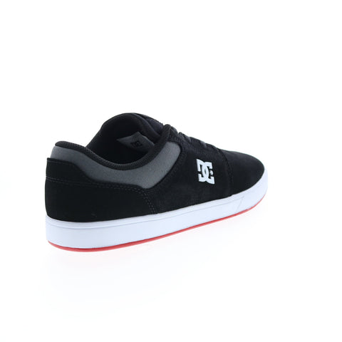 DC Crisis 2 ADYS100647-XKSR Mens Black Suede Skate Inspired Sneakers Shoes