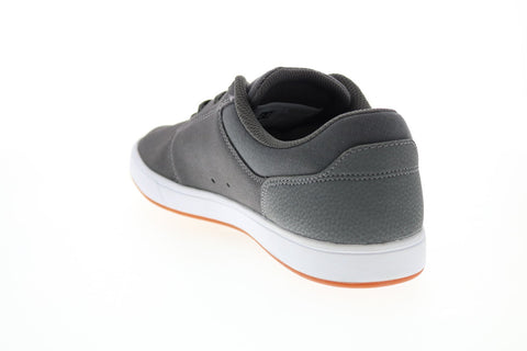 DC Crisis 2 ADYS100647-GW1 Mens Gray Suede Skate Inspired Sneakers Shoes