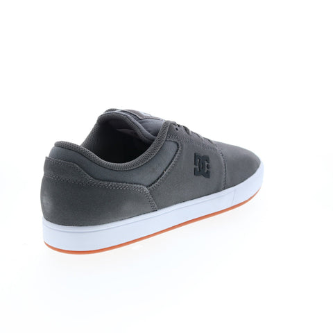 DC Crisis 2 S ADYS100657-CB3 Mens Gray Suede Skate Inspired Sneakers Shoes