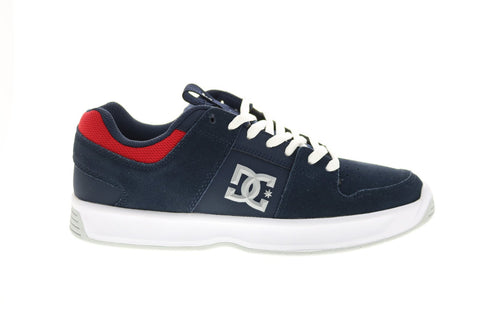 DC Lynx Zero S ADYS100668-NYR Mens Blue Suede Skate Inspired Sneakers Shoes