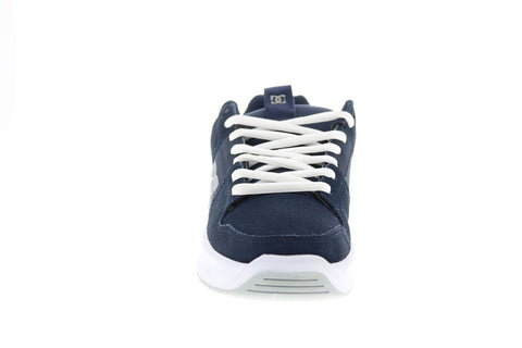 DC Lynx Zero S ADYS100668-NYR Mens Blue Suede Skate Inspired Sneakers Shoes