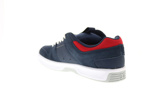 DC Lynx Zero S ADYS100668-NYR Mens Blue Suede Skate Inspired Sneakers Shoes