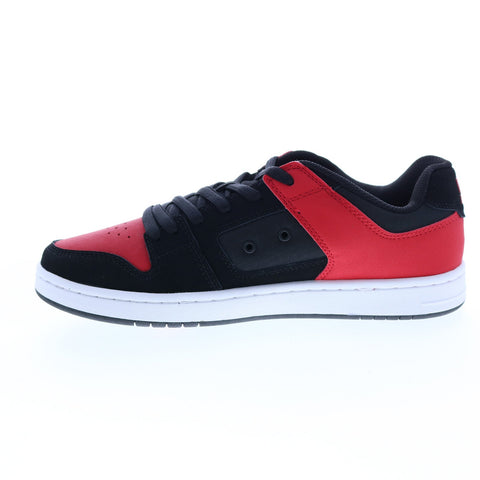 DC Manteca 4 ADYS100672-BAH Mens Black Leather Skate Inspired Sneakers Shoes