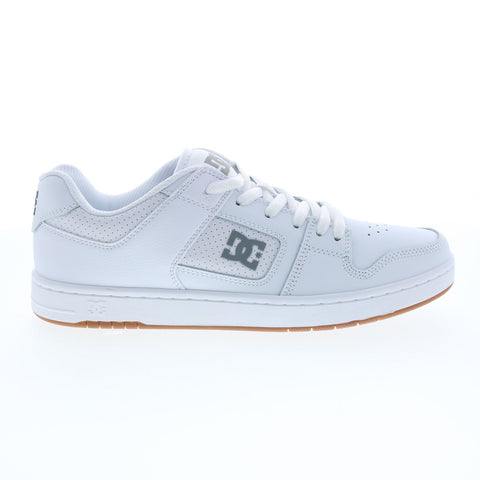 DC Manteca 4 ADYS100672-HBW Mens White Skate Inspired Sneakers Shoes