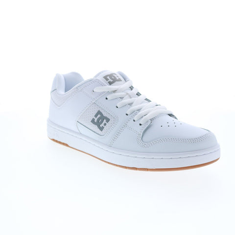 DC Manteca 4 ADYS100672-HBW Mens White Skate Inspired Sneakers Shoes