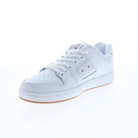 DC Manteca 4 ADYS100672-HBW Mens White Skate Inspired Sneakers Shoes