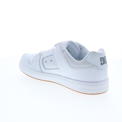 DC Manteca 4 ADYS100672-HBW Mens White Skate Inspired Sneakers Shoes