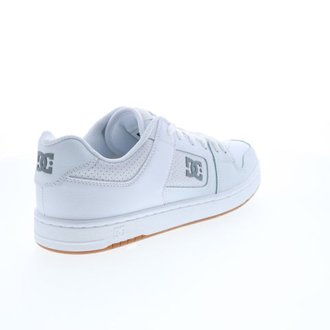 DC Manteca 4 ADYS100672-HBW Mens White Skate Inspired Sneakers Shoes