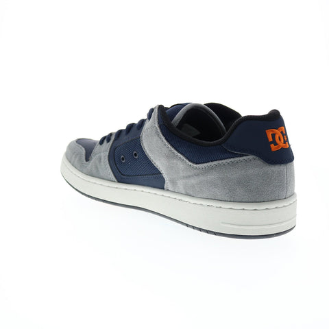 DC Manteca 4 ADYS100672-NGH Mens Blue Suede Lace Up Skate Sneakers Shoes