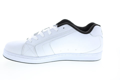 DC Basquiat Net Mens White Collaboration & Limited Sneakers Shoes 