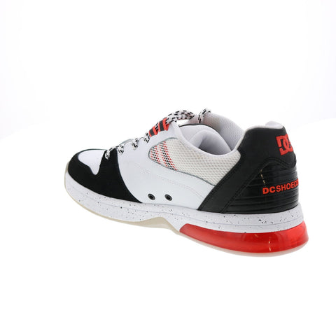 DC Versatile ADYS100687-IBB Mens White Leather Skate Sneakers Shoes