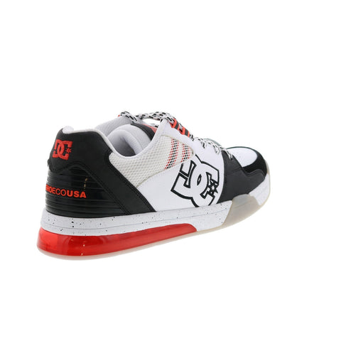 DC Versatile ADYS100687-IBB Mens White Leather Skate Sneakers Shoes